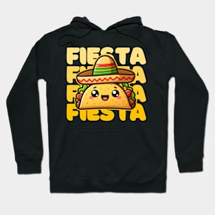 Let's Fiesta Cinco De Mayo Celebration Funny Tacos Lover Hoodie